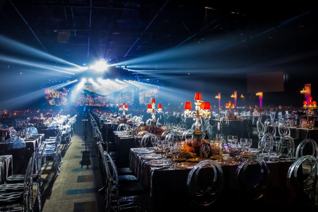 dinner corporate event