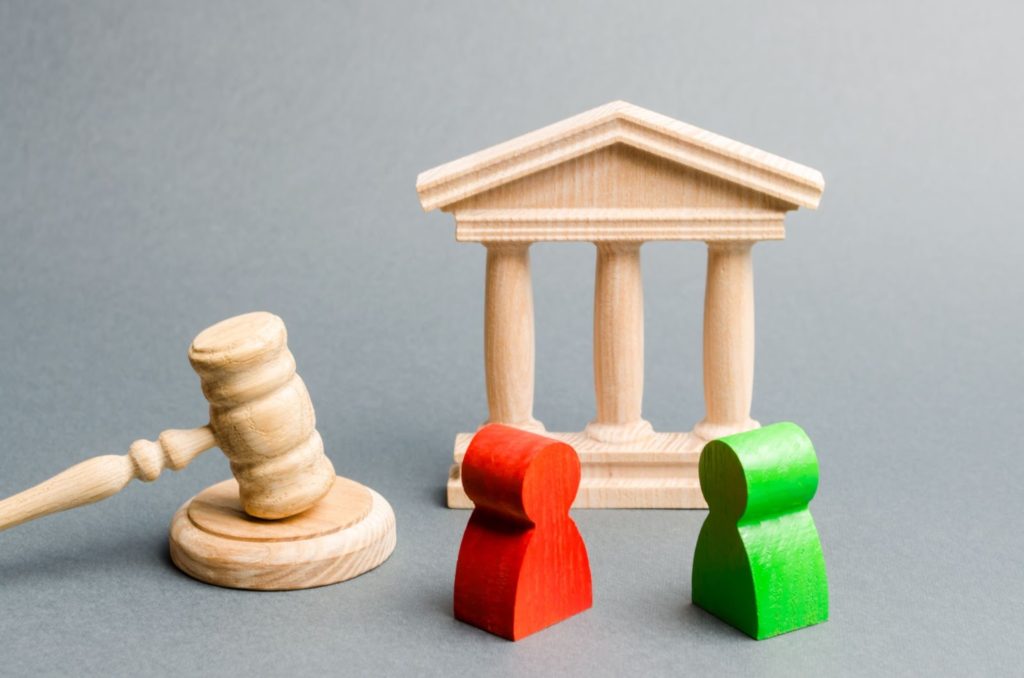 law disputes between 2 parties