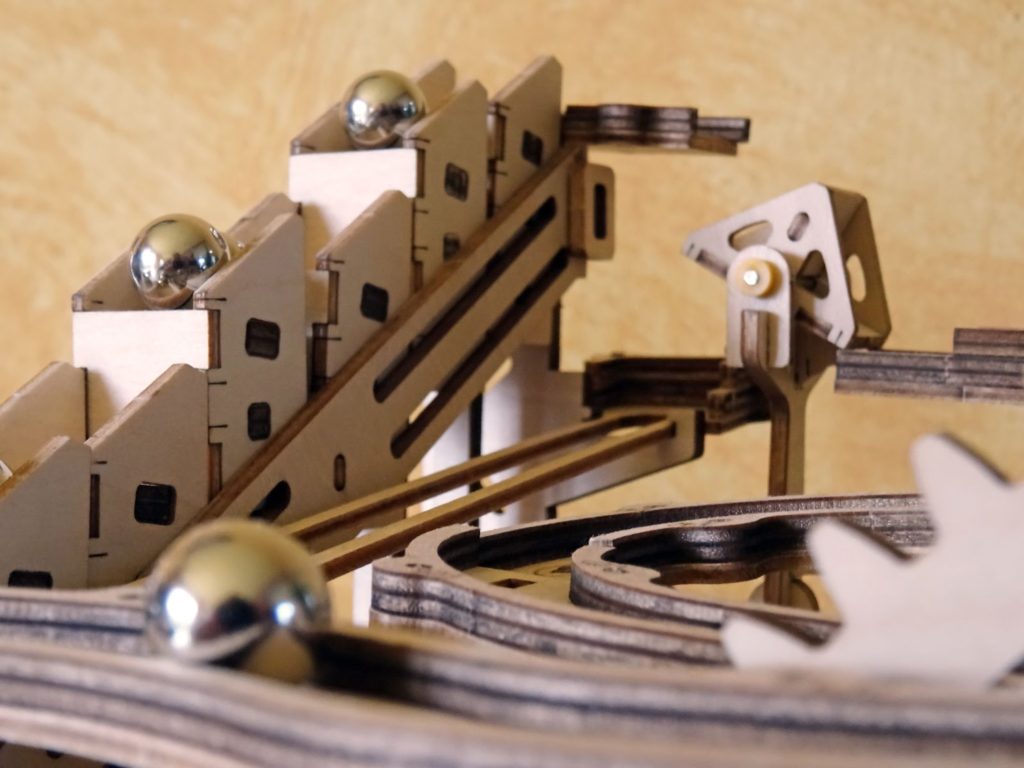 a hand made rube gold breg machine