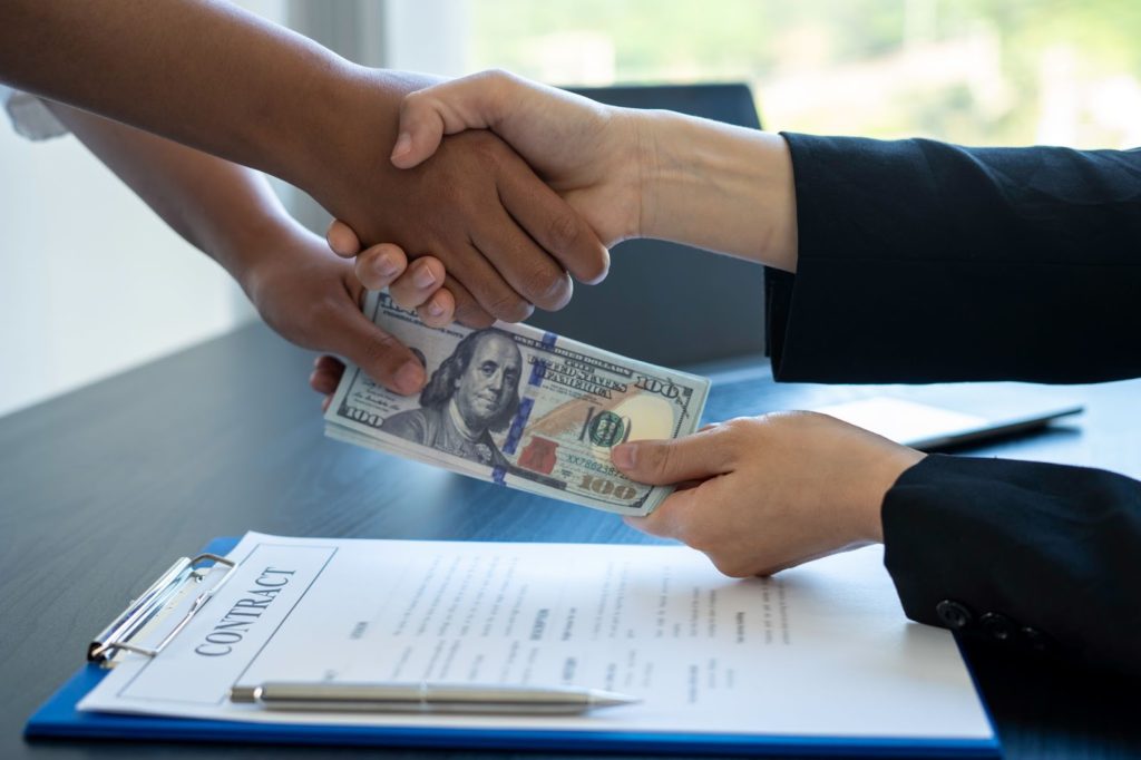 getting money from government contracts