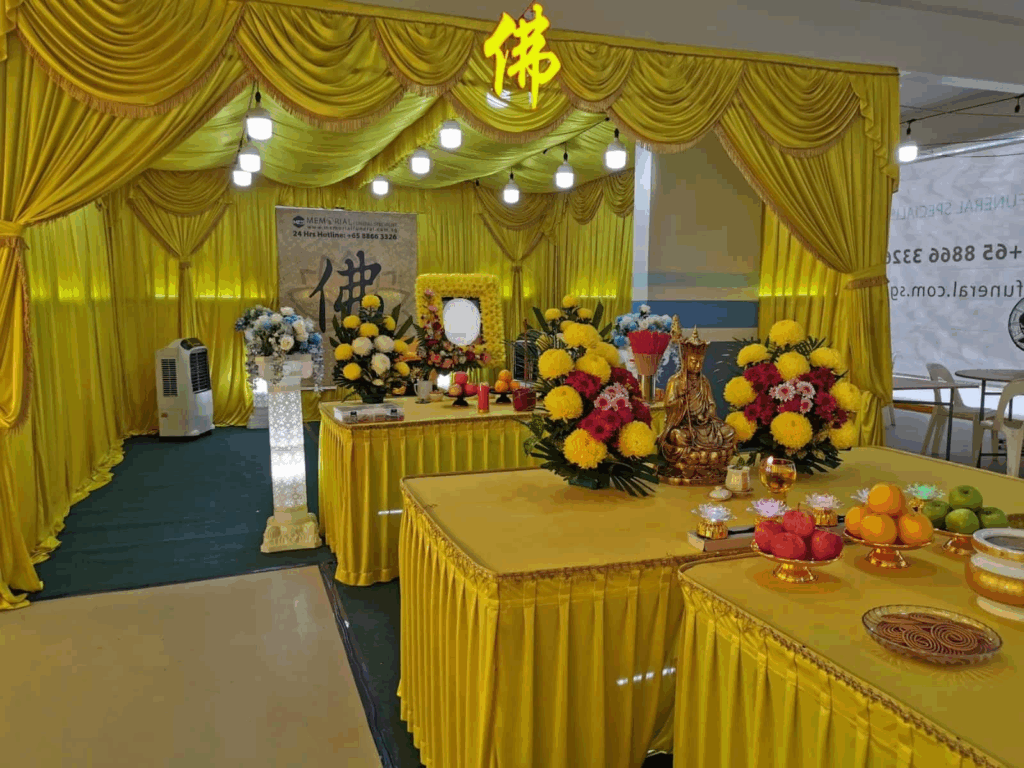 funeral service for buddhist
